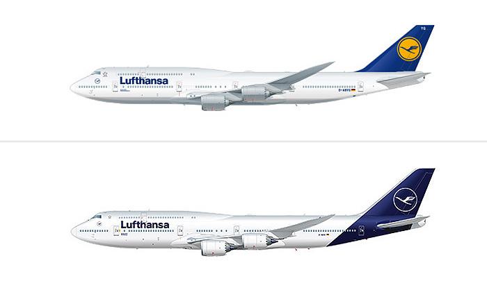 lufthansa antes y despues