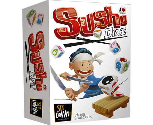 Asmodee sushi dice Publimark