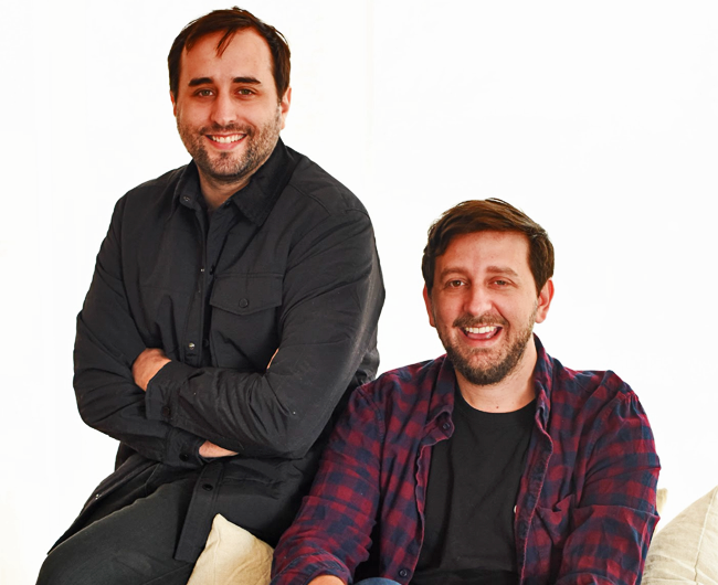 Justo Rodrigo y Nicolás Publimark