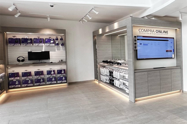 Sony Store inzone Publimark