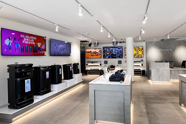 Sony Store sonido Publimark