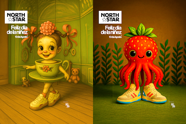 North Star personajes Publimark