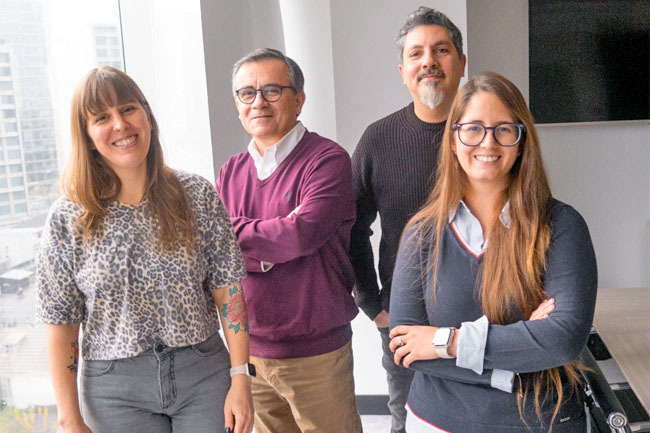 Dentsu Group gerentes Chile Publimark