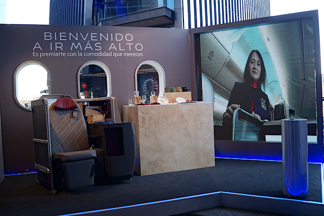 Latam Airlines cabina Publimark