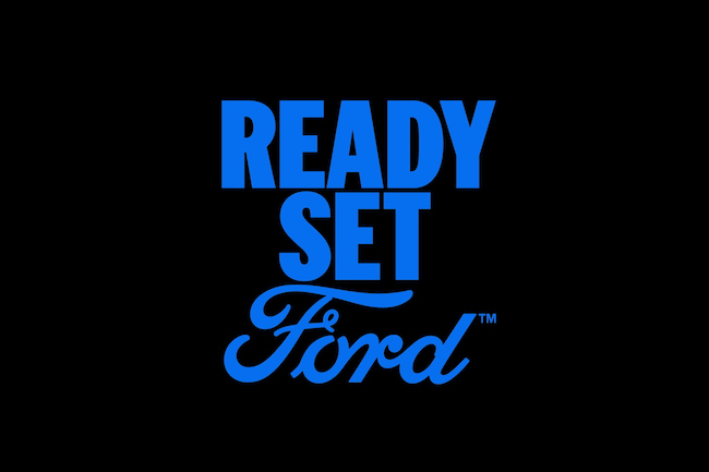 Ready Set Ford slogan Publimark