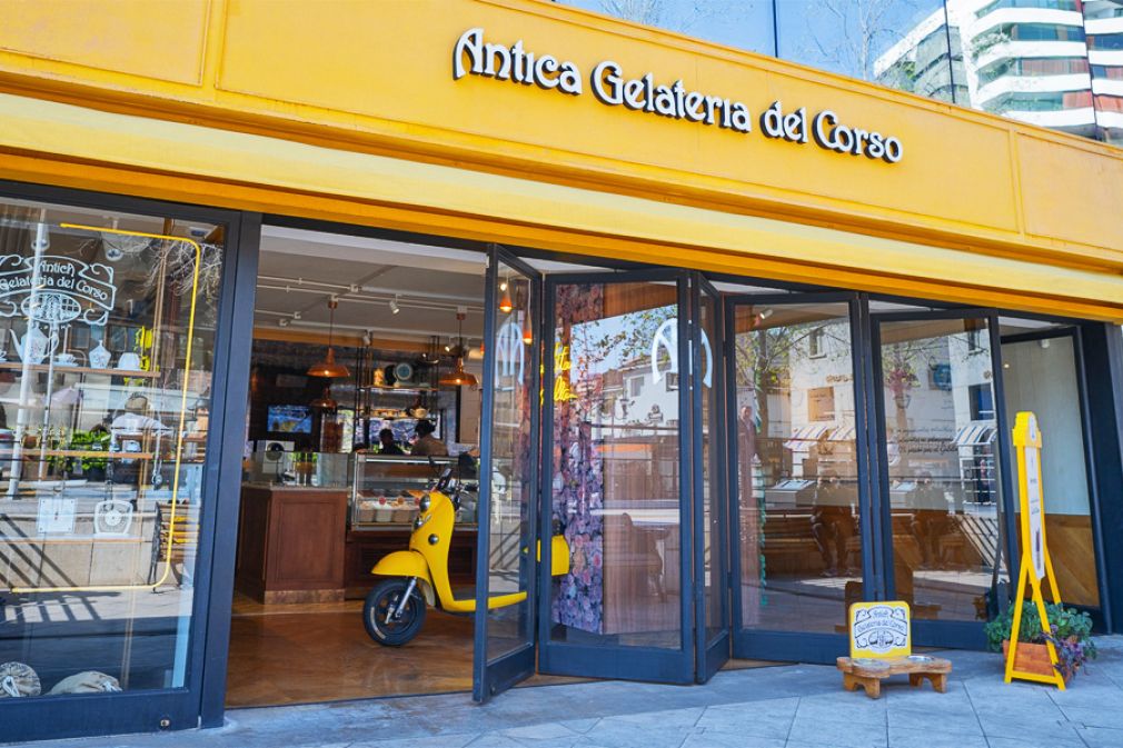 Renovada experiencia en Antica Gelateria del Corso