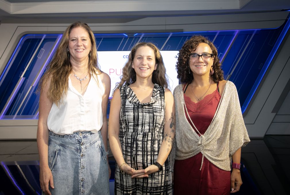 Carolina Altschwager, Rosario Navarro y Natalia Lidjover