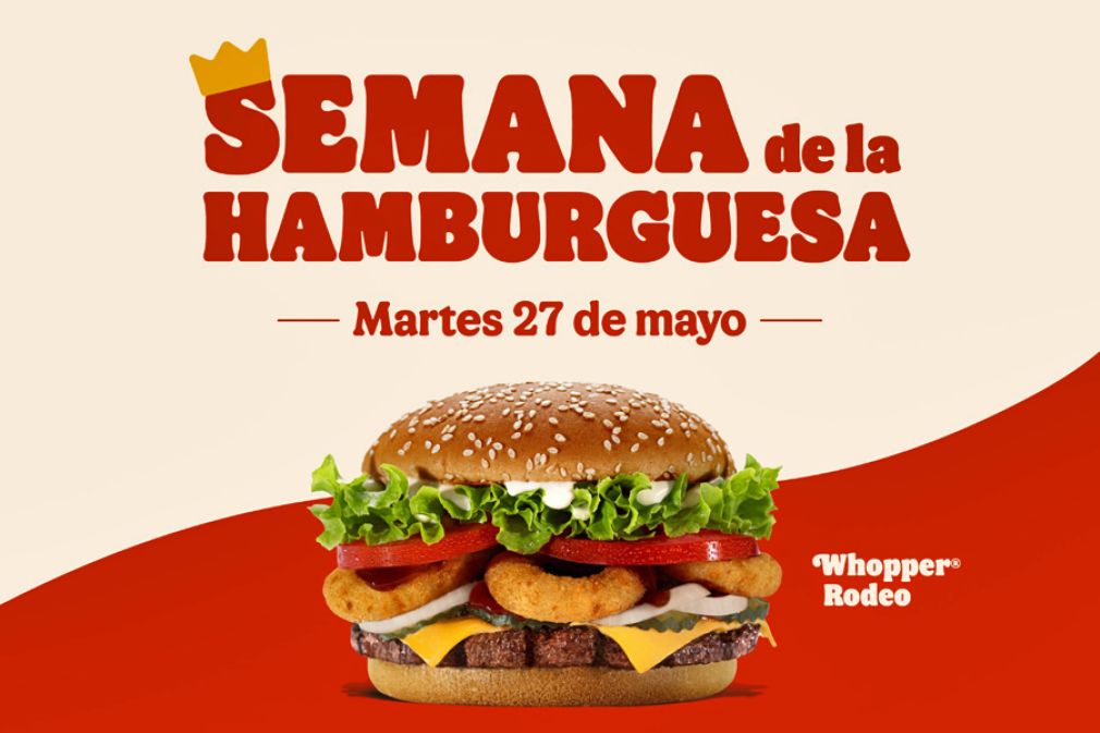 Acciones de Burger King por Día de la Hamburguesa