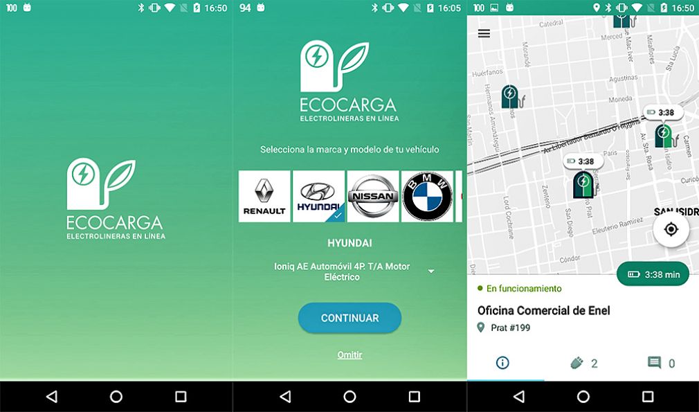 Nueva aplicaci&oacute;n para carga de veh&iacute;culos el&eacute;ctricos