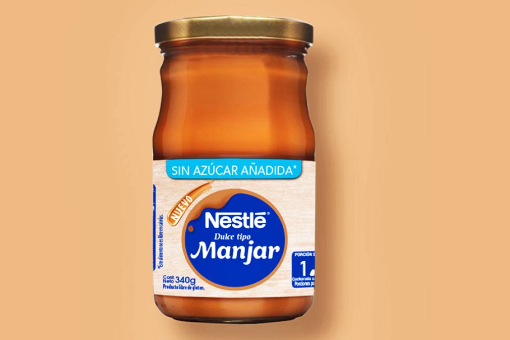 Nuevo manjar de Nestlé sin azúcar añadida