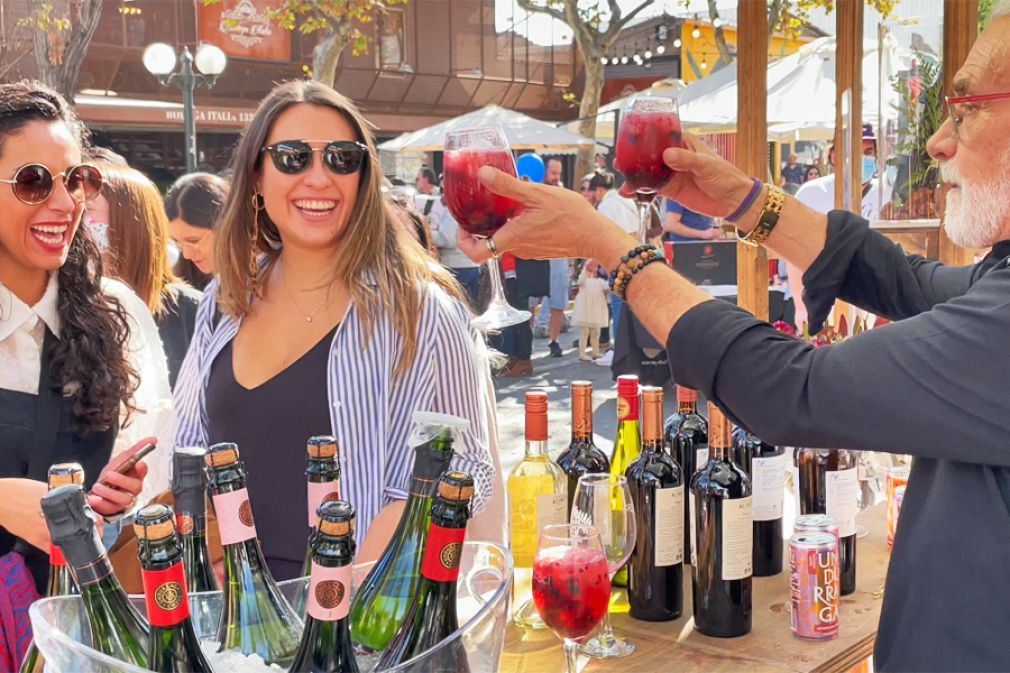 La gran fiesta del Día del Vino en Providencia