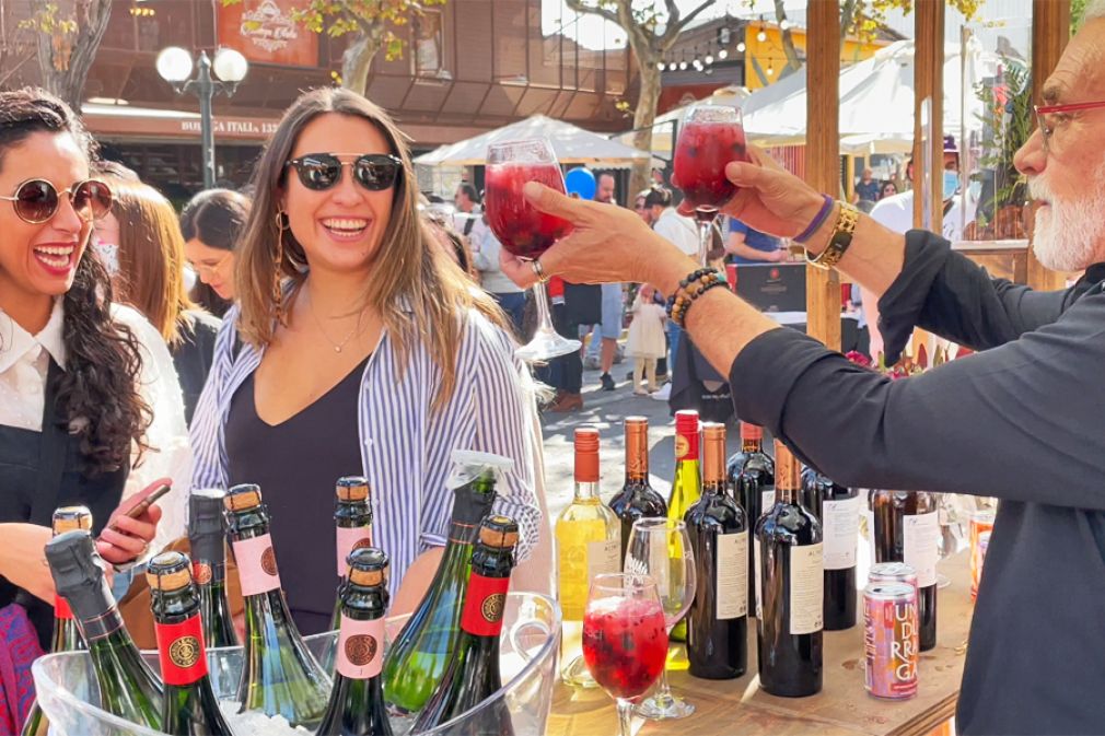 La gran fiesta del D&iacute;a del Vino en Providencia