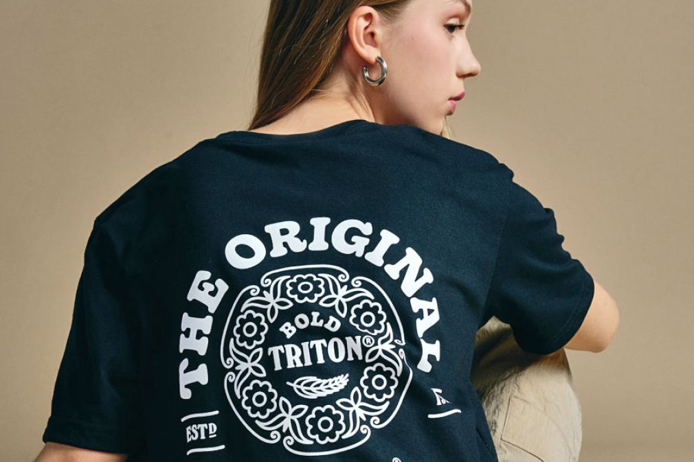 La galleta Triton llega a través de prendas de ropa urbana