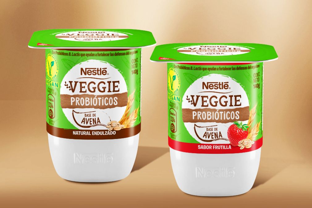 Nestl&eacute; Veggie Probi&oacute;ticos: alternativa de yogur vegetal