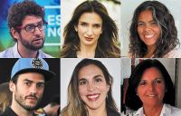 Jos&eacute; Miguel Ventura, Beatriz Parodi, Carolina Pinheiro, Patricio Del Sante, Carolina Cuneo y Marlene Larson