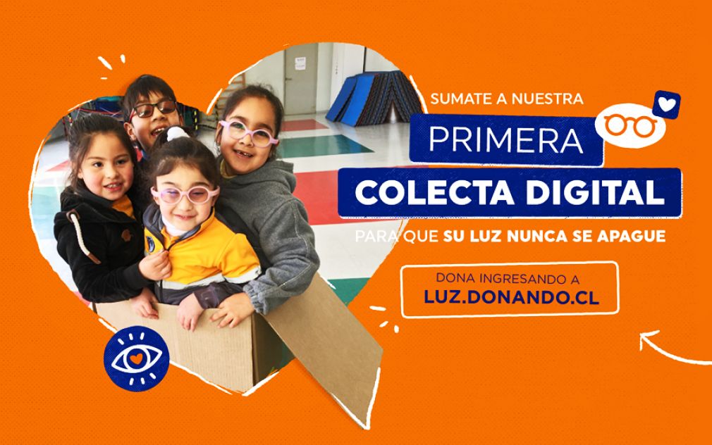 Primera colecta digital de Fundación Luz