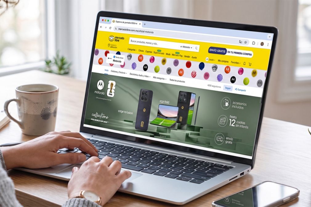 Campa&ntilde;a flagship de Motorola en la plataforma de Mercado Libre
