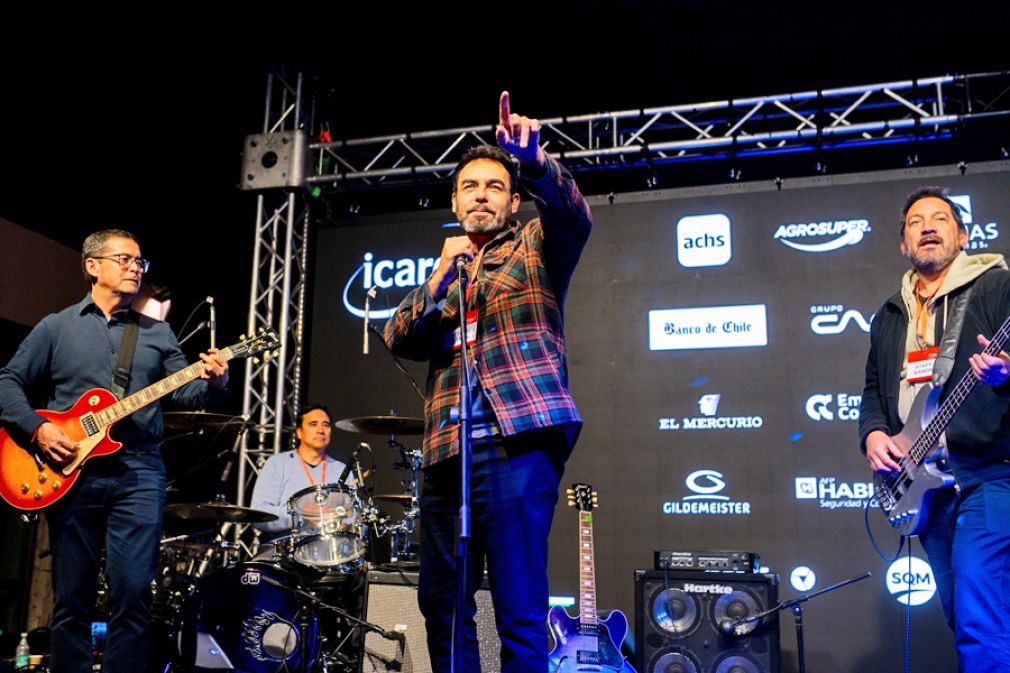 El rockero encanto del Congreso Chileno de Marketing