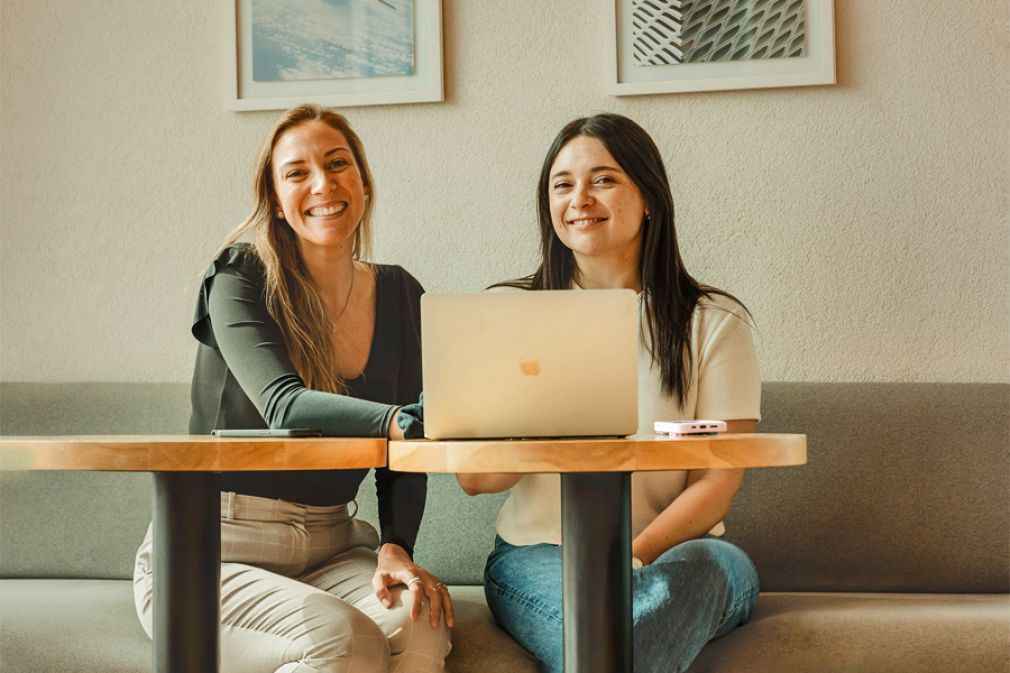 Catalina Schaerer y Camila Reyes
