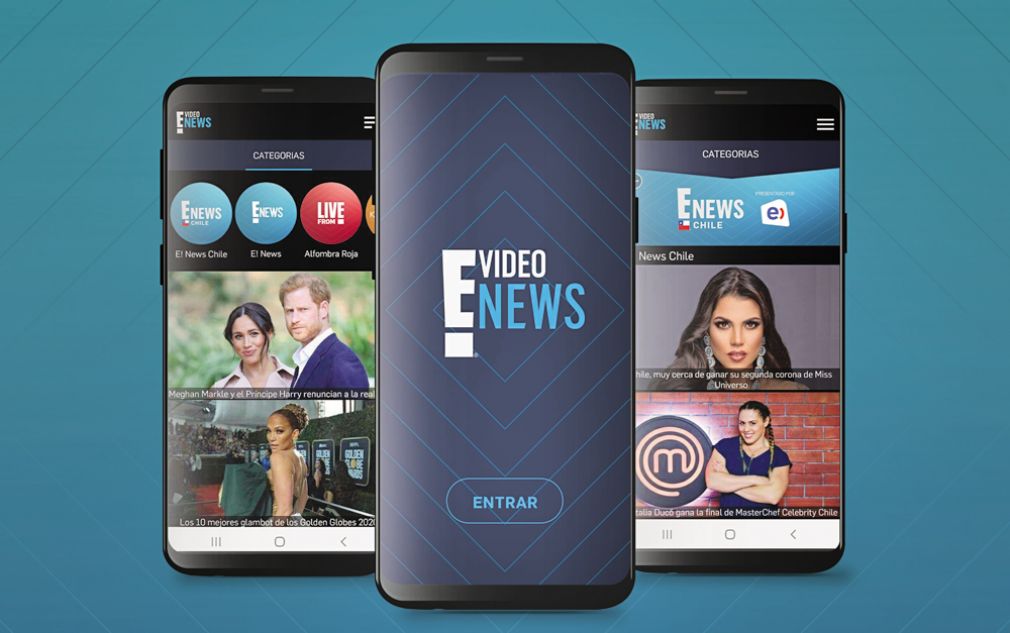 App de E! Entertainment para el p&uacute;blico chileno