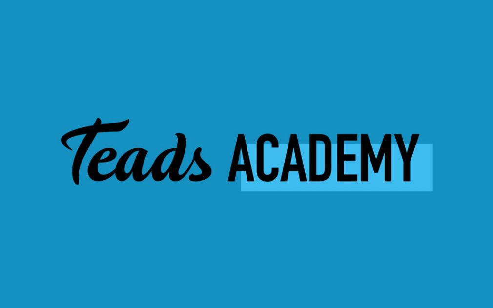 Nuevo programa de capacitaci&oacute;n Teads Academy