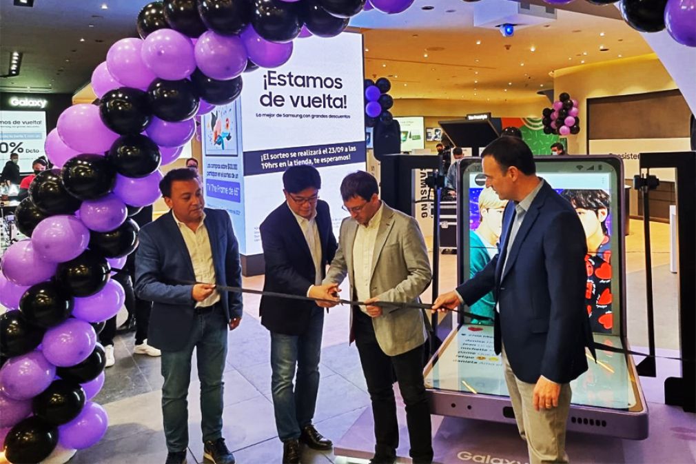 Samsung apuesta también por la venta presencial en Chile