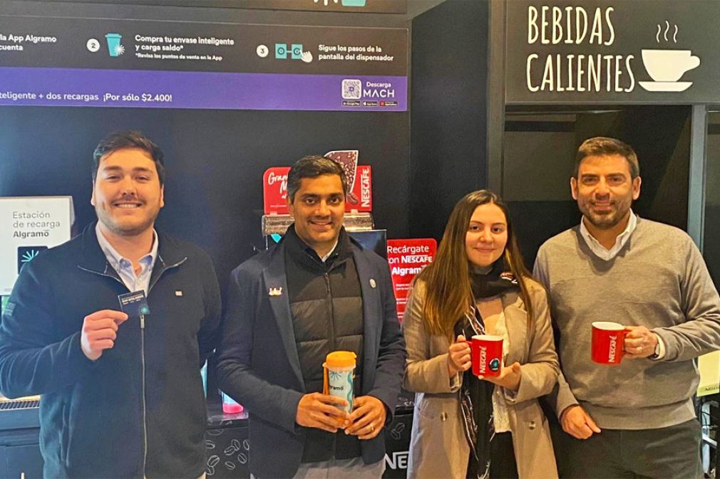 Alianza que provee estaciones de recarga de Nescaf&eacute;