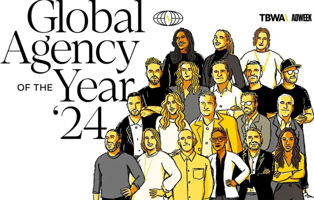 TBWA\Worldwide es la Agencia del A&ntilde;o 2024 para Adweek