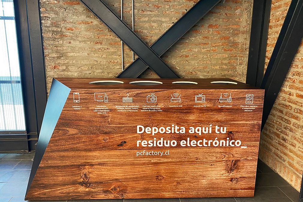 Nuevo punto de reciclaje electrónico de PC Factory