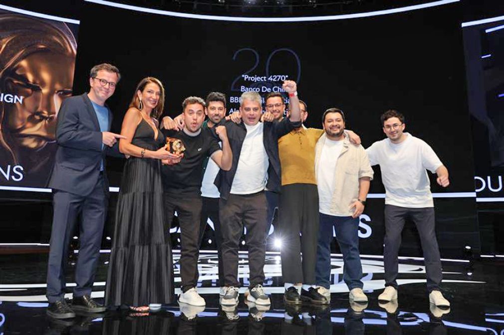 Banco de Chile y BBDO recibieron Le&oacute;n de Oro en Cannes 2025