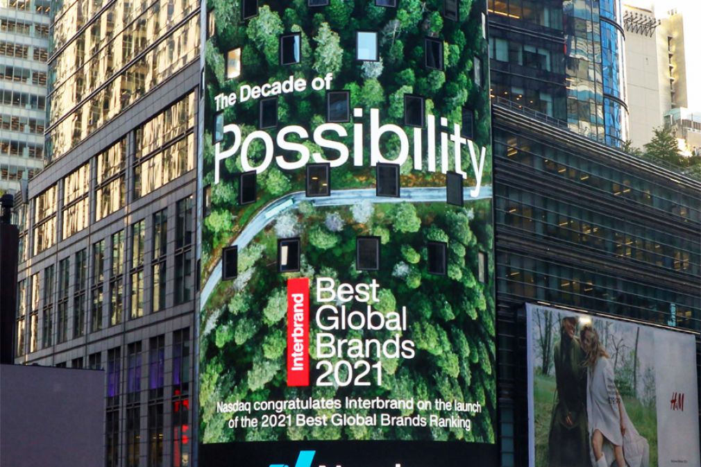 Crecimiento hist&oacute;rico del valor de las mejores marcas globales