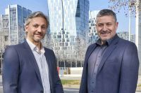 Marcelo D&iacute;az y Fernando Abrego, socios fundadores de VeData