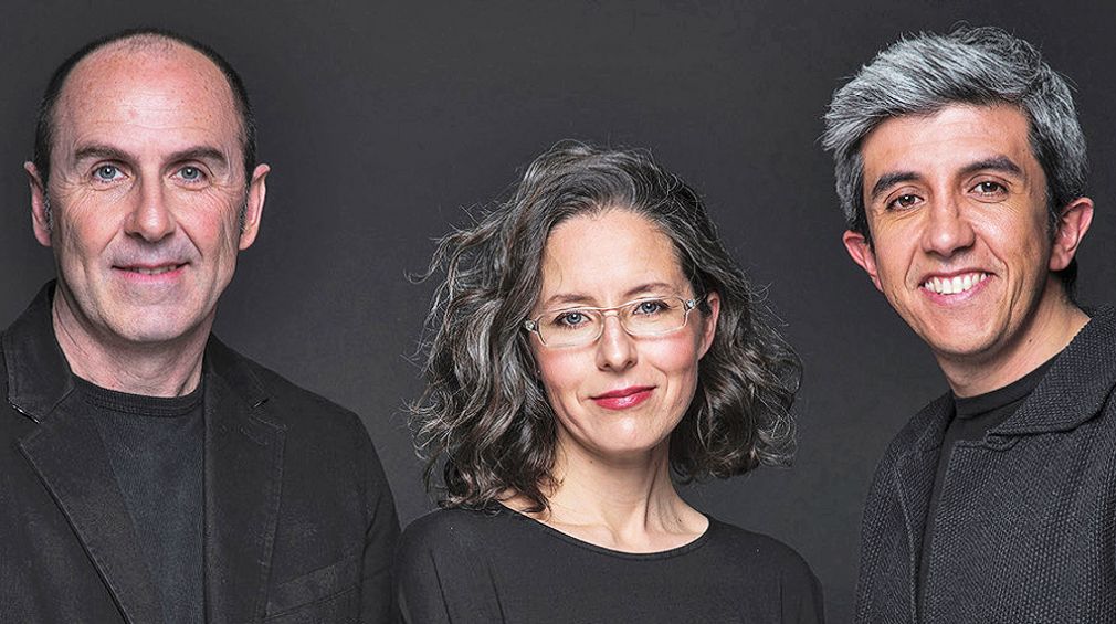  Roberto Panatt, Denise Gr&eacute;au y Carlos Denis 