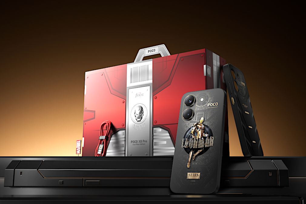 Smartphone Poco inspirado en Iron Man para el mundo gaming