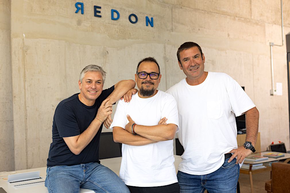 Carlos Senzacqua, Crist&oacute;bal Suzuki y Cristi&aacute;n Calder&oacute;n