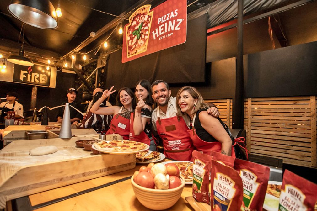 Experiencia culinaria para el nuevo lanzamiento de Heinz