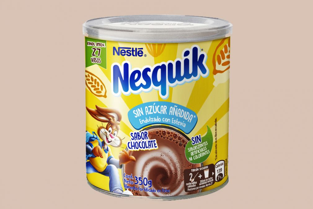 Nuevo Nesquik chocolate sin az&uacute;car a&ntilde;adida