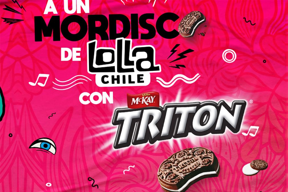 Triton se anota como auspiciador oficial de Lollapalooza 2023