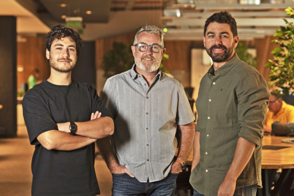 Sim&oacute;n Dur&aacute;n, Christopher Neary y Rudy Her&aacute;n, socios de Not Media