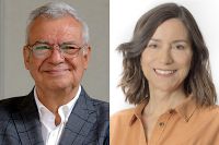 H&eacute;ctor Hermosilla y Denise da Fonseca