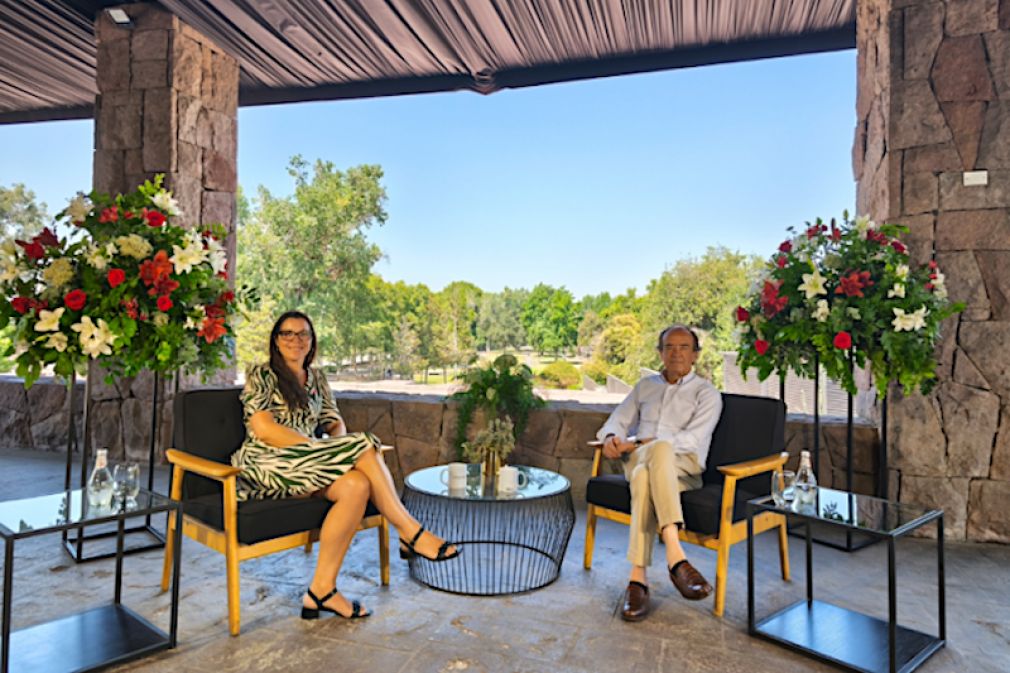 Vanessa Joubert y Carlos Johnson