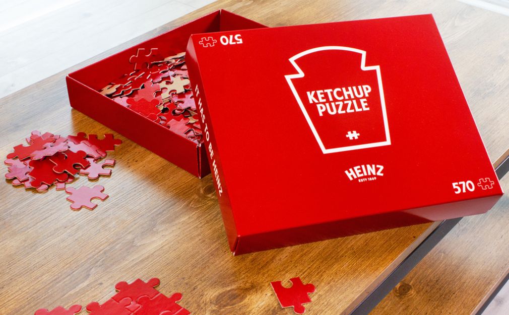 El puzzle de colecci&oacute;n que lanz&oacute; Heinz para esta cuarentena