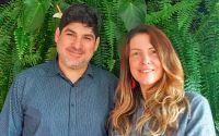Jorge Mesarina y Adrianne Elias