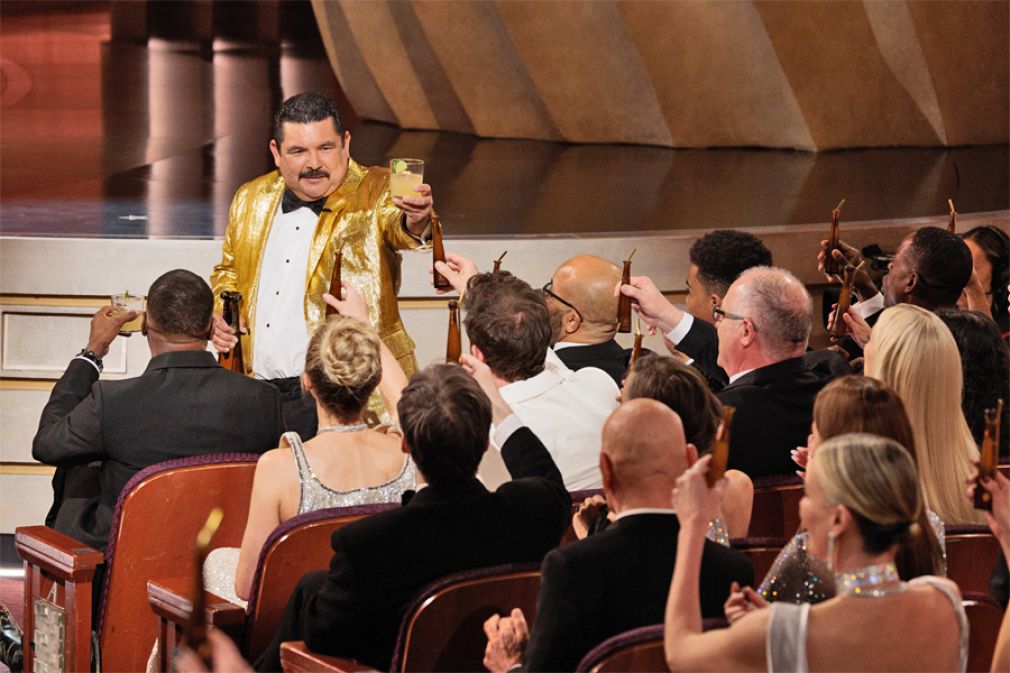 El momento de Don Julio en la ceremonia de los Oscar