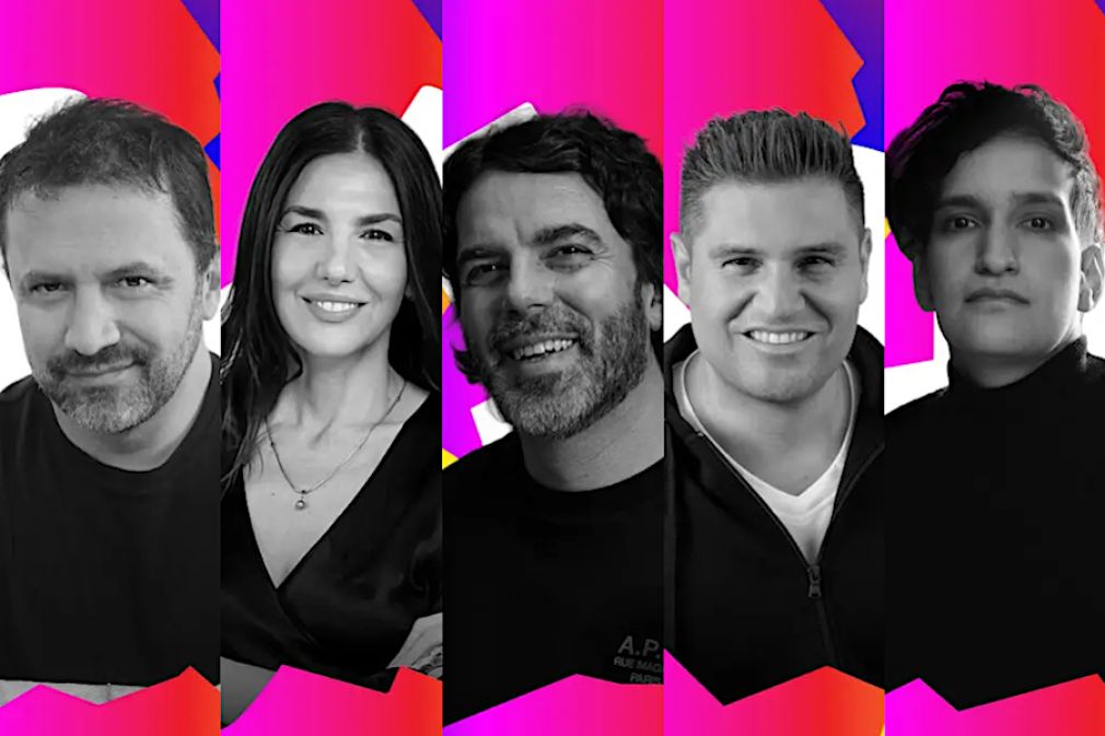 John Raúl Forero, Gabriela Korovsky, Diego Medvedocky, Cristóbal Pérez-Gazitúa y Claudia Incio