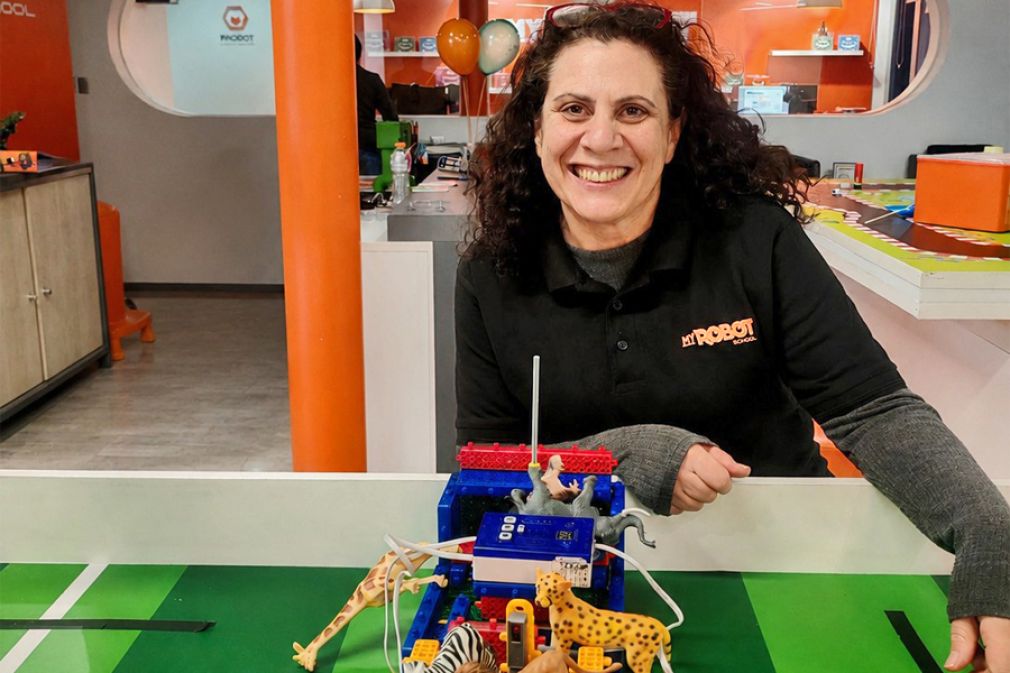 Constanza Zalaquett, directora de My Robot School en Chile