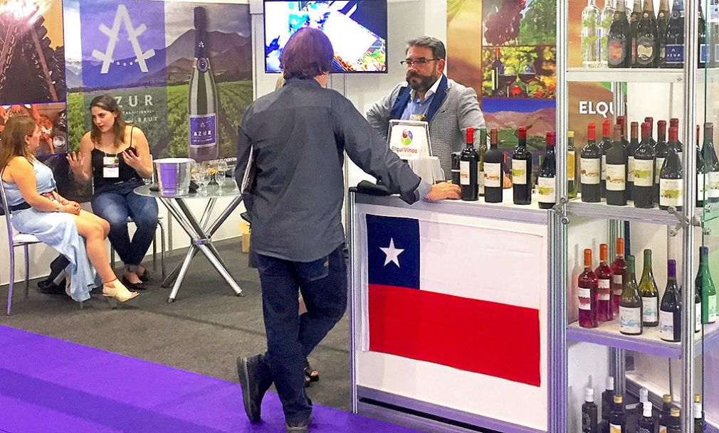 Vinos chilenos participaron en feria de Sao Paulo