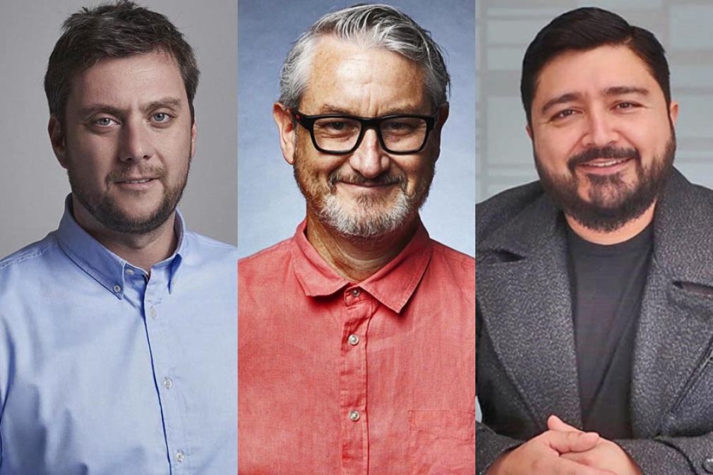 Jos&eacute; Ignacio Solari, Pablo Leiva y Alejandro Garc&iacute;a