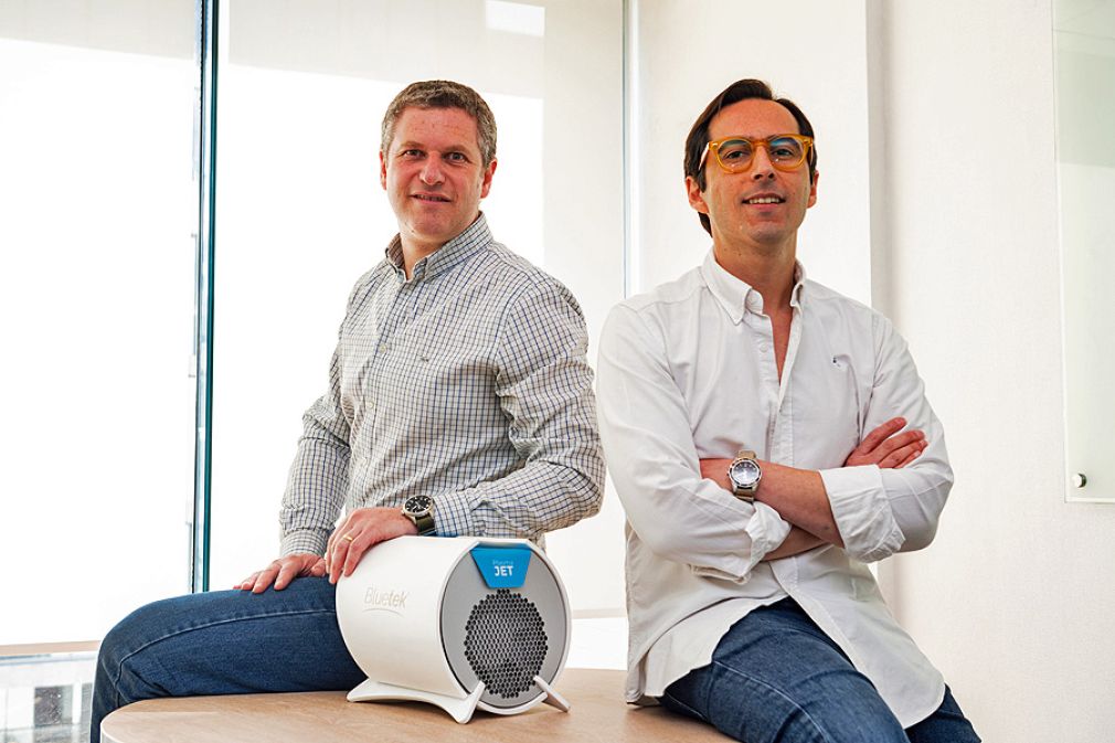 Rub&eacute;n Klein y Patricio Abusleme, fundadores de Bluetek Global