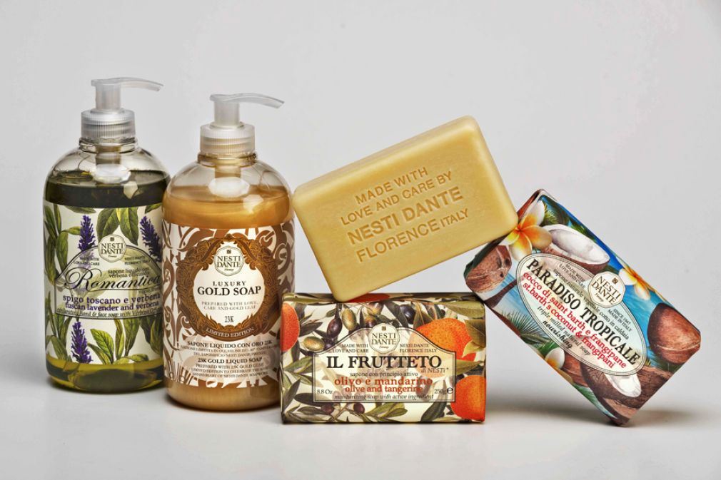 Jabones Nesti-Dante, de Florencia hasta Chile